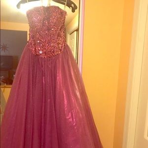 Purple Ball Gown